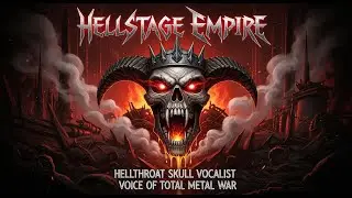 HELLSTAGE EMPIRE 🔥 Hellthroat Skull Vocalist 💀 Voice of Total Metal War