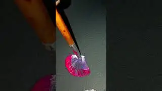 Могут ли нежные цвета быть такими волшебными? 💗🤍💜#искусство#шорты
