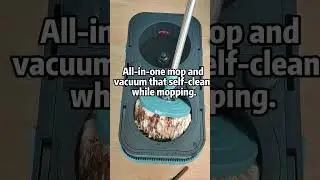 Advanced Spin Mop Design Includes Distinct Clean and Dirty Water Chambers