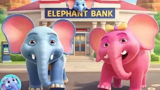🐘💰 Elephant Bank Ki Mazedaar Kahani | Cute Cartoon Video
