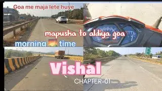 Goa ride in हाईवे 🥰😍😎 aaj to maja aa gaya bhai log goa ka ride me #bolog #ride 