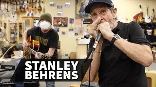 Stanley Behrens from WAR and Nick Dias with a 1957 Gibson ES-5 Switchmaster | Norman's Rare Guitars