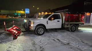 ⭕️Live snow removal #irl #snow