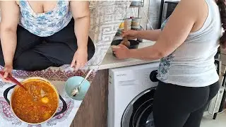 A Cozy Day Cooking Persian Abgoosht | Simple Home Vlog