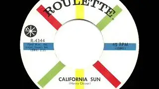 1st RECORDING OF: California Sun - Joe Jones (1961)