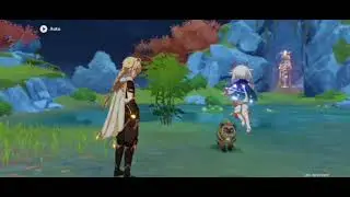 Aether being cute