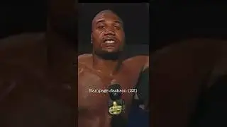 Rampage Jackson (22) at his pro debut of King of the Cage. #rampagejackson #mma #grappling #ufc #war