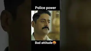 Police Bad Attitude🔥😈 Bad Boy Status | 😎| RRR Attitude Status | #TheFreelancerOnHotstar #shorts