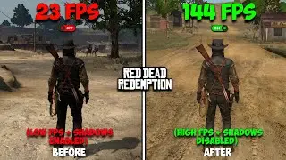 Red Dead Redemption 1: No Shadows Mod for Ultimate FPS Boost!