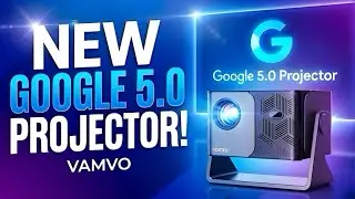 Этот проектор VAMVO Y2 Google TV может заменить ваш Smart TV.