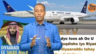 Saudi Airlines oo bilaabaysa duulimaadyo toos ah Muqdisho–Riyad