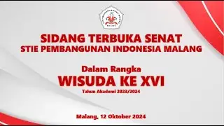SIDANG SENAT TERBUKA STIE PEMNAS INDONESIA MALANG