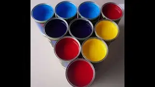 Automatic printing ink mix and shaker system