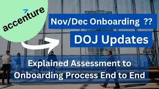 Accenture Latest Date of Joining (DOJ) Updates | No Onboarding in Nov/Dec? Explained