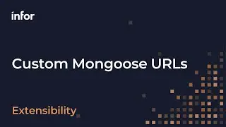 How To Create Custom Infor Mongoose URL's