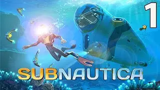 CRASH-LANDED on an ALIEN OCEAN Planet! 🌊 | Subnautica Ep.1