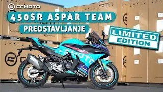 CFMOTO 450SR Aspar Team Limited Edition - Predstavljanje