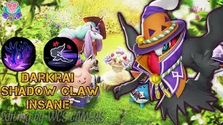 DARKRAI shadow claw Insane✨️ Pokemon Unite Gameplay! Play with gamerwcstark @wcsgamers