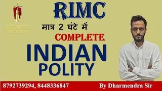 Complete Indian Polity for Sainik School, Military school and RIMC