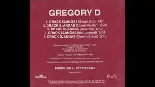 Gregory D - Crack Slangas (Club Mix)
