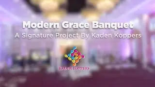 Modern Grace Banquet by Kaden Koppers @kadenkoppers 