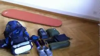 Rucksack packen