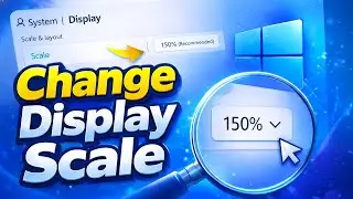 How to Change Display Scale on Windows in 30 Seconds (Make Apps Bigger)
