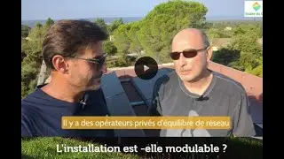 Installation de panneaux solaires : Solution modulable + batterie  dans le Gard , | Solaire du Gard