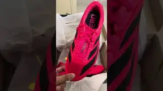 Unboxing Adidas ADIZERO EVO SL running shoes.