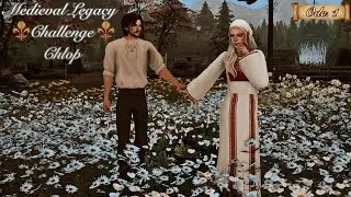 Medieval Decades Challenge💕🤍The Sims 4 Challenge💕🤍odcinek 1
