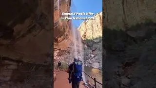 Emerald Pools Hike in Zion National Park! 3 miles round trip. Kid friendly + majestic waterfalls 😍