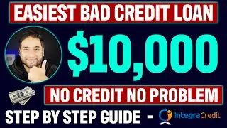 Get $10,000 Personal Loan With Bad Credit | No Impact to Credit Score | Step By Step Guide