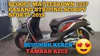 GOKIL SCOOPY MATTEBROWN 2017 STRIPING SCOOPY SFORTY 2019