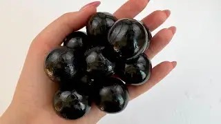 Guess the color 🖤 ASMR Cutting soap cubes and clay cracking 🖤 Light plasticine 🖤 Relaxing sounds
