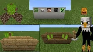 🦅 5 Amazing  Armor Stand Tricks/Decorations - Minecraft Pe/Bedrock