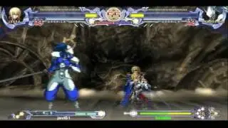 BlazBlue - javi01 (Jin) vs kaseius (Hakumen)