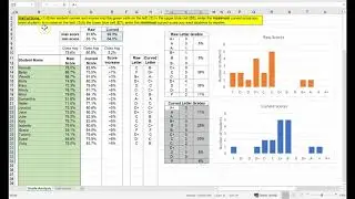 Creating Curves in the Student Scores Summary Sheet