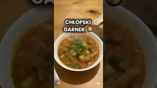 CHŁOPSKI GARNEK 🥘 Syty obiad z jednego garnka! #shorts