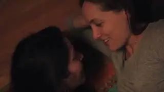 Easy Abby Lesbian Kiss #001