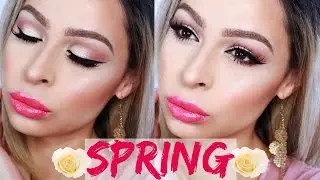 GRWM Super Easy Spring Makeup Tutorial | KRYSTAL ALLEN