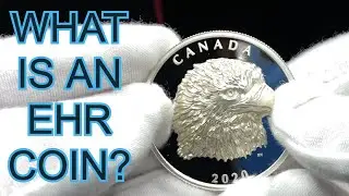 2020 Proud Bald Eagle Silver Coin from Royal Canadian Mint - EHR Extraordinarily High Relief