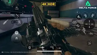 Ultra Fast Movement in 120FPS! Delta Force Mobile Max Graphics iPad Pro M4