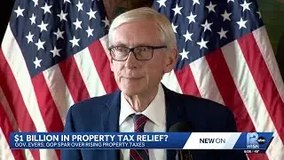 Gov. Evers pushes GOP to back $1 billion in property tax relief as taxes surge
