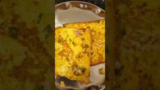 10 mins la ready 😋Evening tea ku perfect snack 🍞🔥Bread Masala Toast
