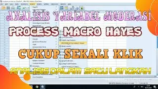 Анализ переменных модерации с использованием метода макросов PROCESS Хейса с SPSS + полная интерп...