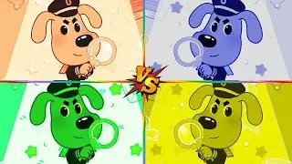 🚀TILES HOP K-POP DEMON HUNTER🆚SHEFF LABRADOR EDM RUSH🎮TILES HOP RHYTM🎮