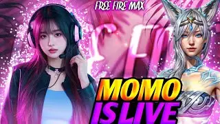 🔥 MOMO Gaming LIVE &ndash; OP Gameplay Start Ho Chuka! ❤️🎉 #freefire #ff #girl #gaming #viral