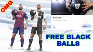 PES 2020 || FREE BLACK BALLS PACK OPENING | OMG I GOT MESSI
