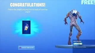 *FREE* Fortnite Smoothie Back Bling..! (Destroy Grills with the Low n Slow Harvesting Tool)