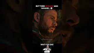 Others Revenge vs Thor Savage Revenge on Thanos💀🔥 #actionmovies #marvel #movie #shorts #mcu #thor